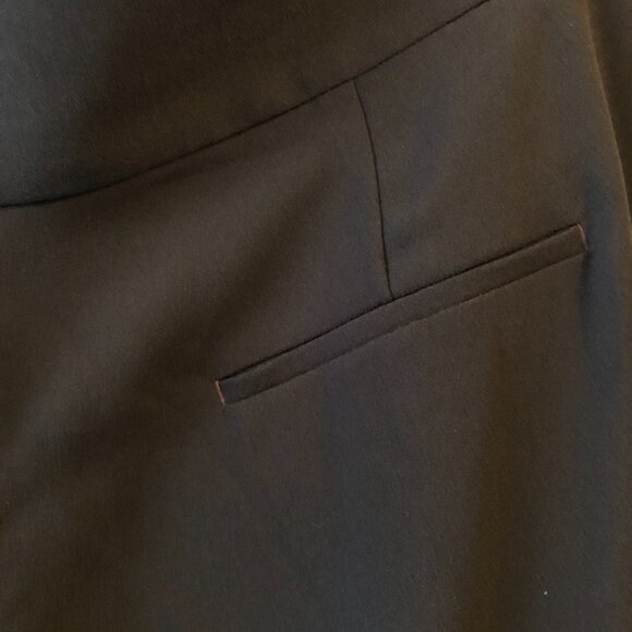 ST. JOHN DRESS PANTS WITH TUXEDO STRIPE 16 NWOT - Picture 9 of 10